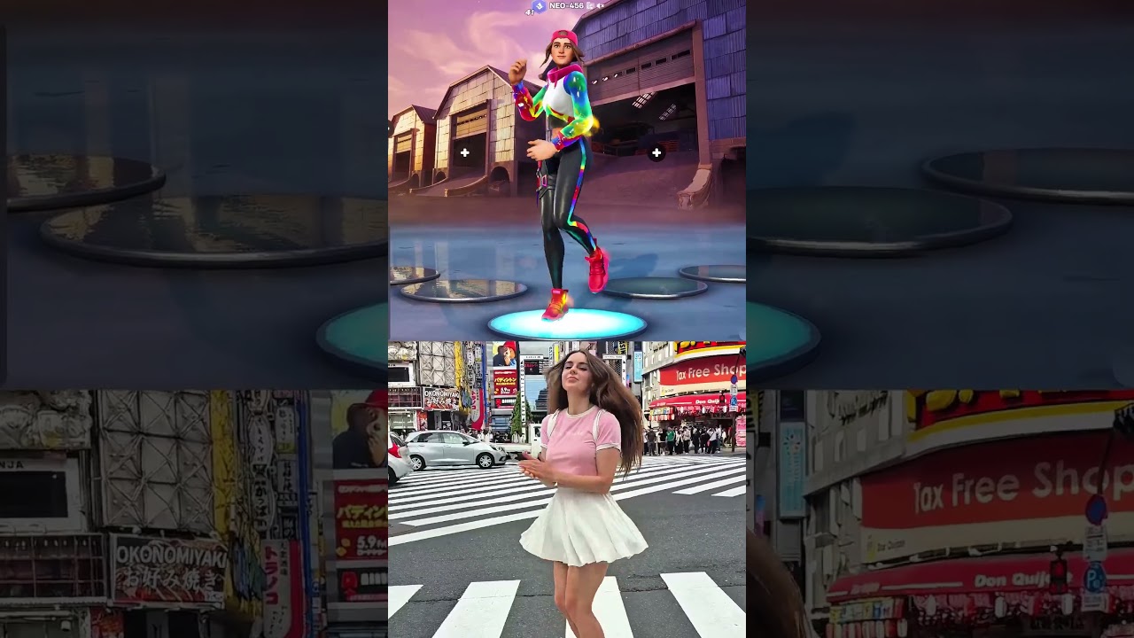 Fortnite APT Emote in Real Life!😎