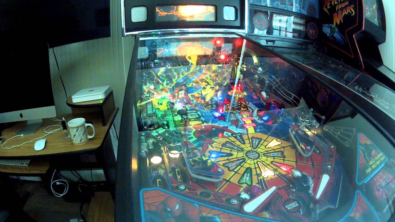 Stern Spider-man pinball, Grand Champion score, multiball