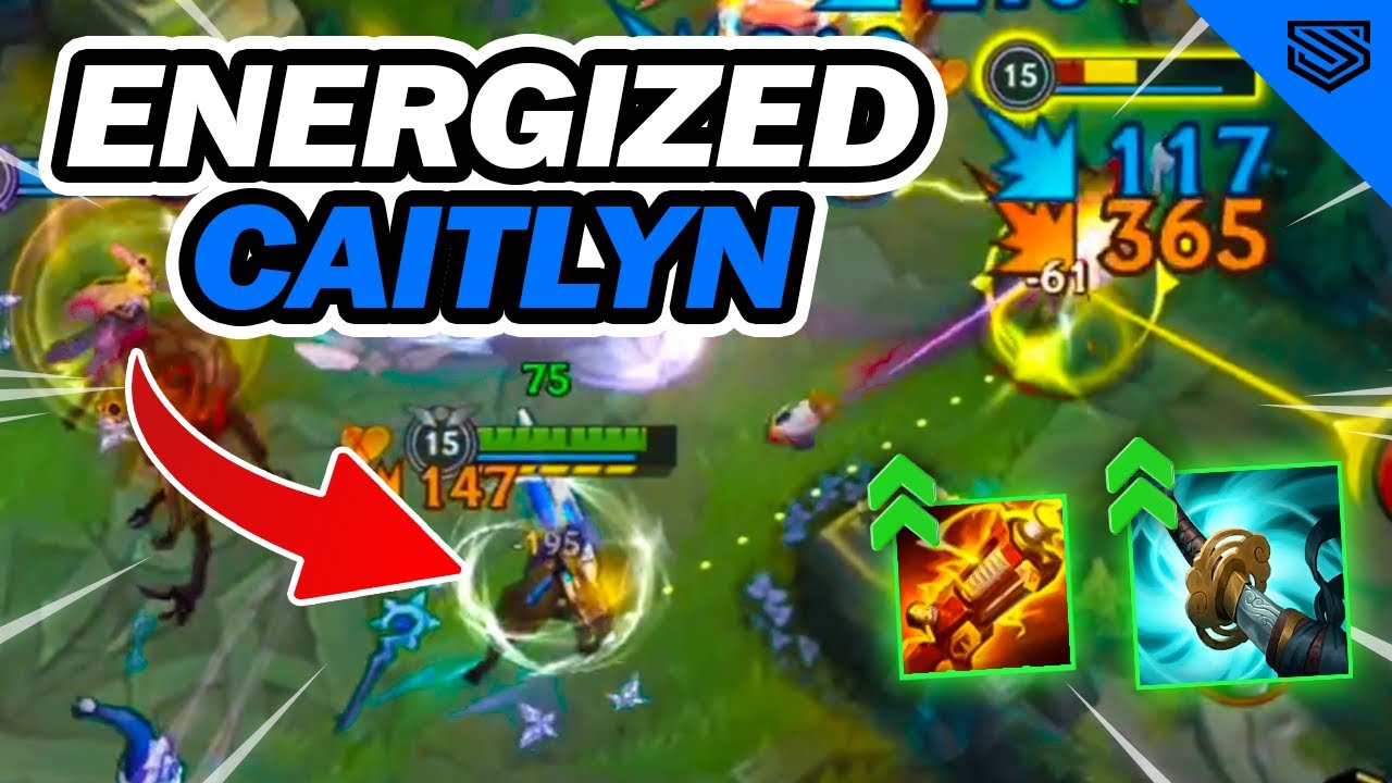 FULLY ENERGIZED BEST CAITLYN BUILD 🔥 50K+ DAMAGE - Wild Rift 4.4d Gameplay