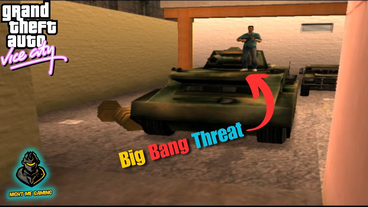 GTA Vice City VCBMP | Mission 3 | Big Bang Threat | Vercetti Gang Missions | Night Me Gaming
