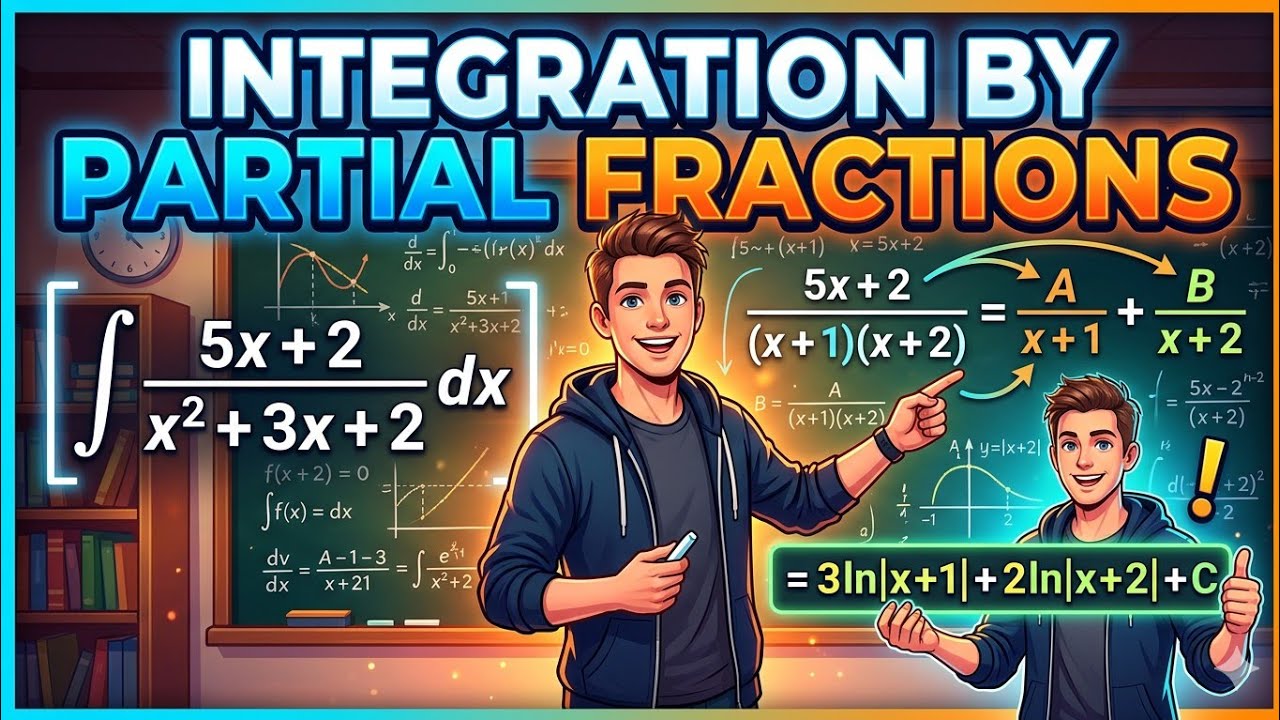 Partial Fractions Integration – From Basics to Advanced