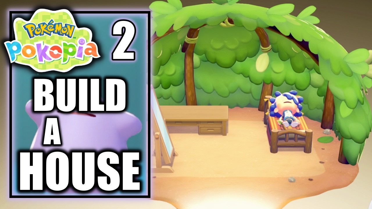 Pokemon Pokopia - Build a House - Gameplay Walkthrough Part 2