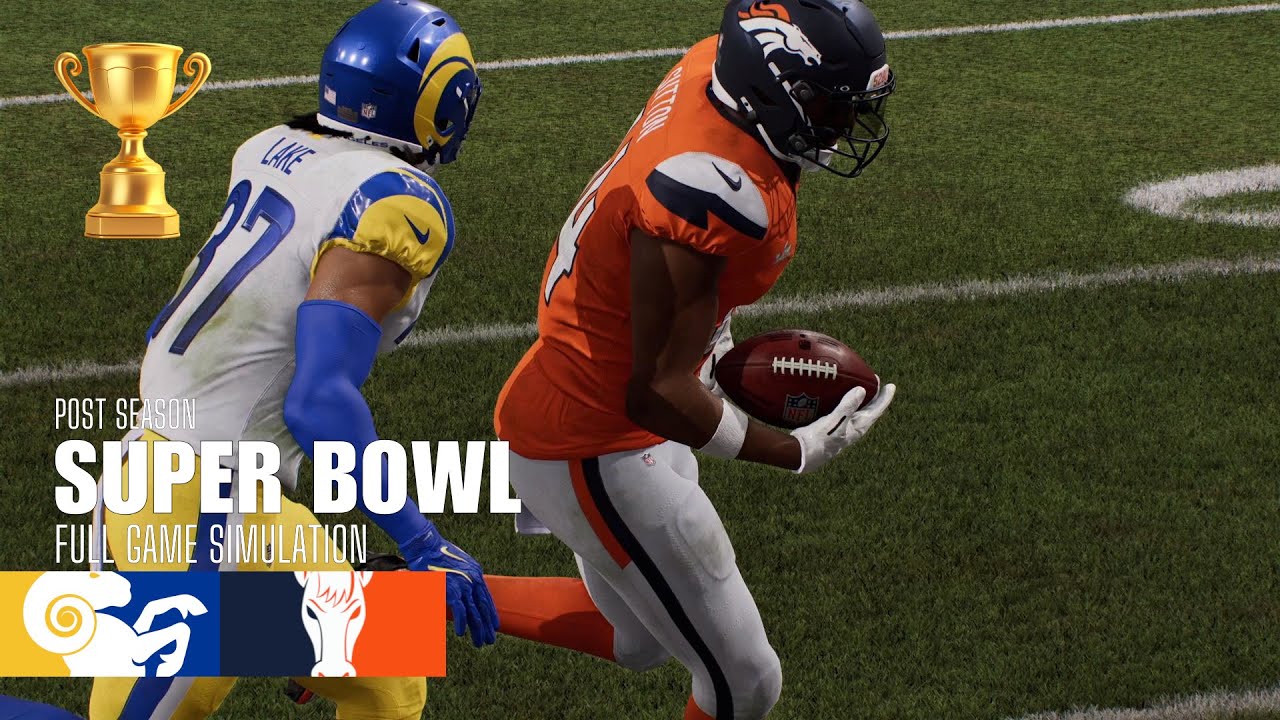 Rams vs. Broncos | 2025 Season Super Bowl | Madden NFL 26 Simulation