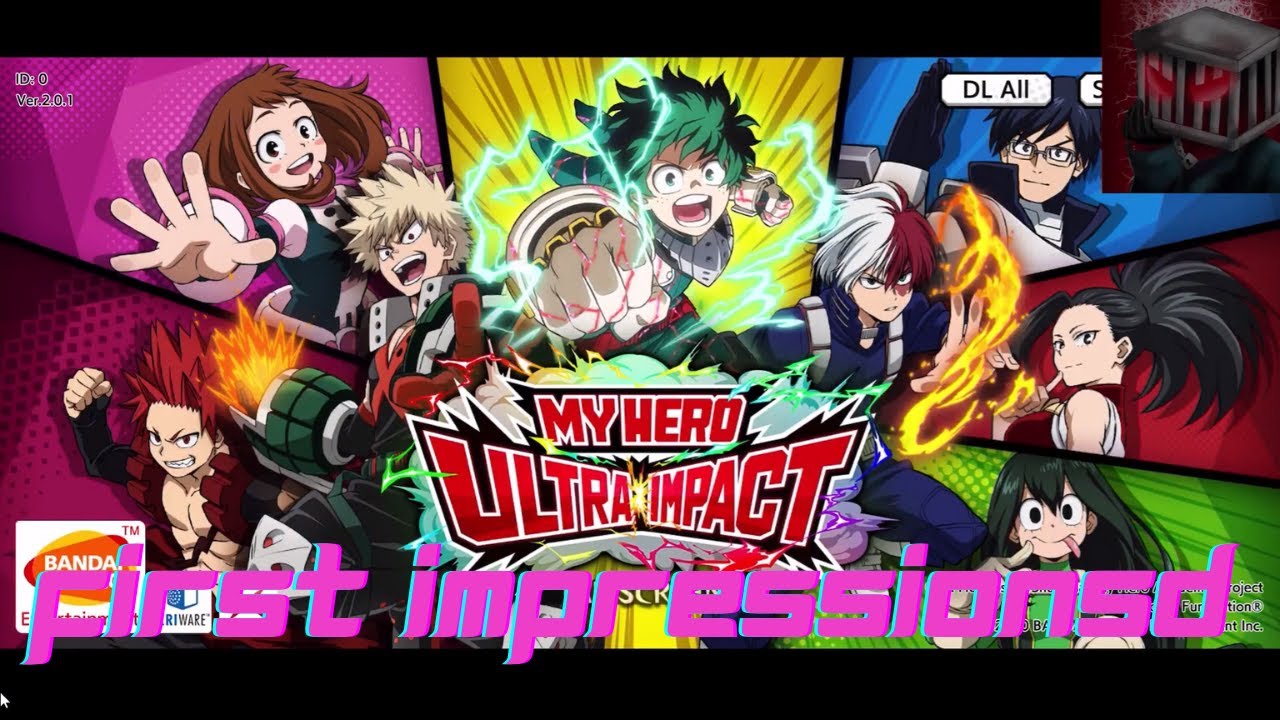 My Hero Ultra Impact(Global): First impressions and Gameplay