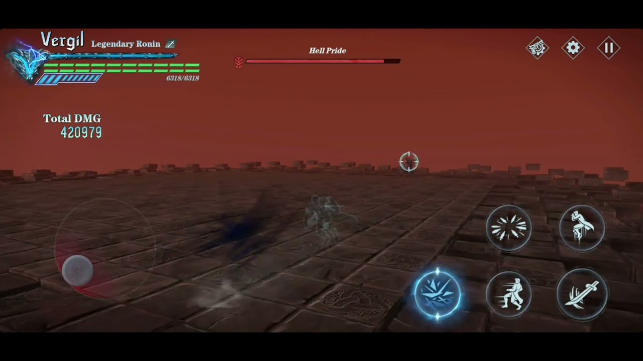 DMC Peak of Combat Vergil's Perfect Judgement Cut on Purgatory Mode