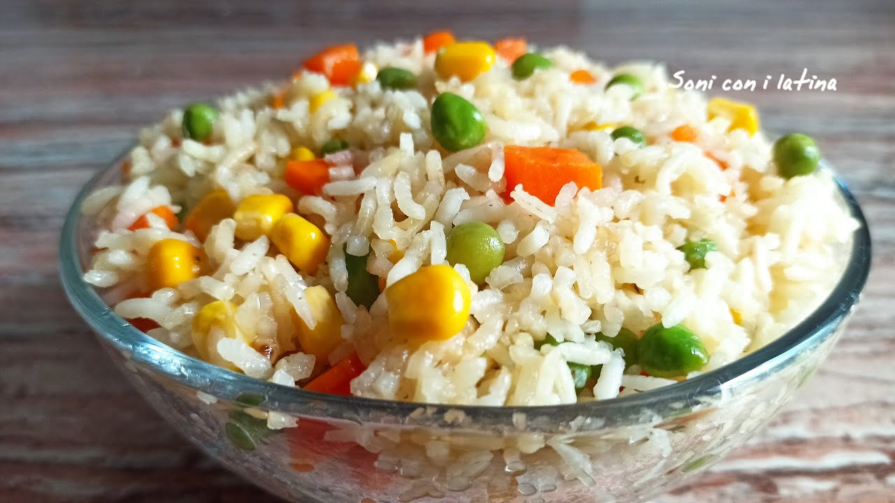ARROZ PRIMAVERA A LA MANTEQUILLA | Soni con i latina