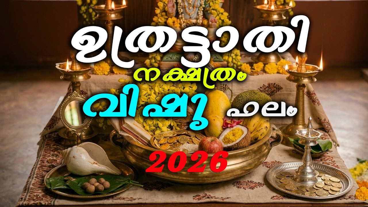 Uthrattathi Nakshatram Vishu Phalam 2026