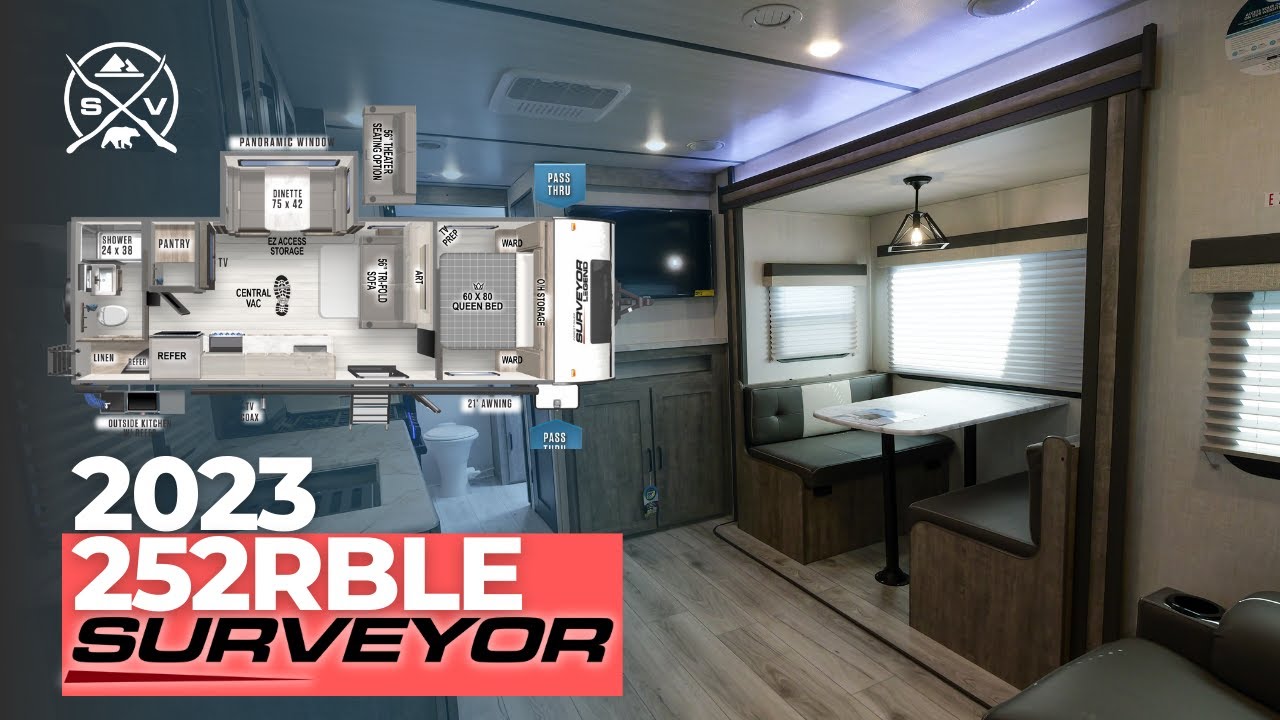 Tour the 2023 Surveyor 252RBLE Travel Trailer