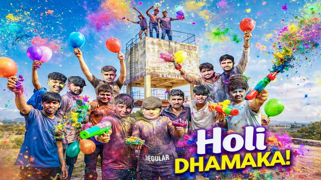 Holi In My Village 🫟💥 Holi Dhamaka | मेरे गांव की होली 🫟 