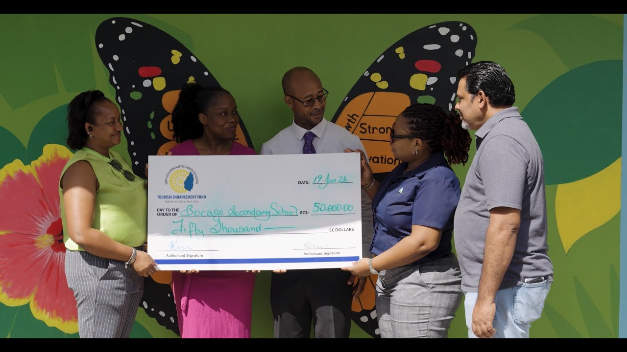 Tourism Enhancement Fund steps up for Bocage Secondary School