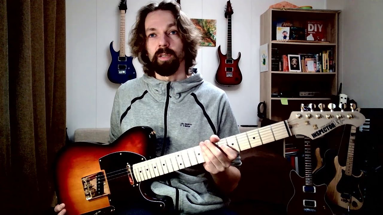 INSPECTOR TT LE Sunburst - Russian telecaster (обзор гитары)