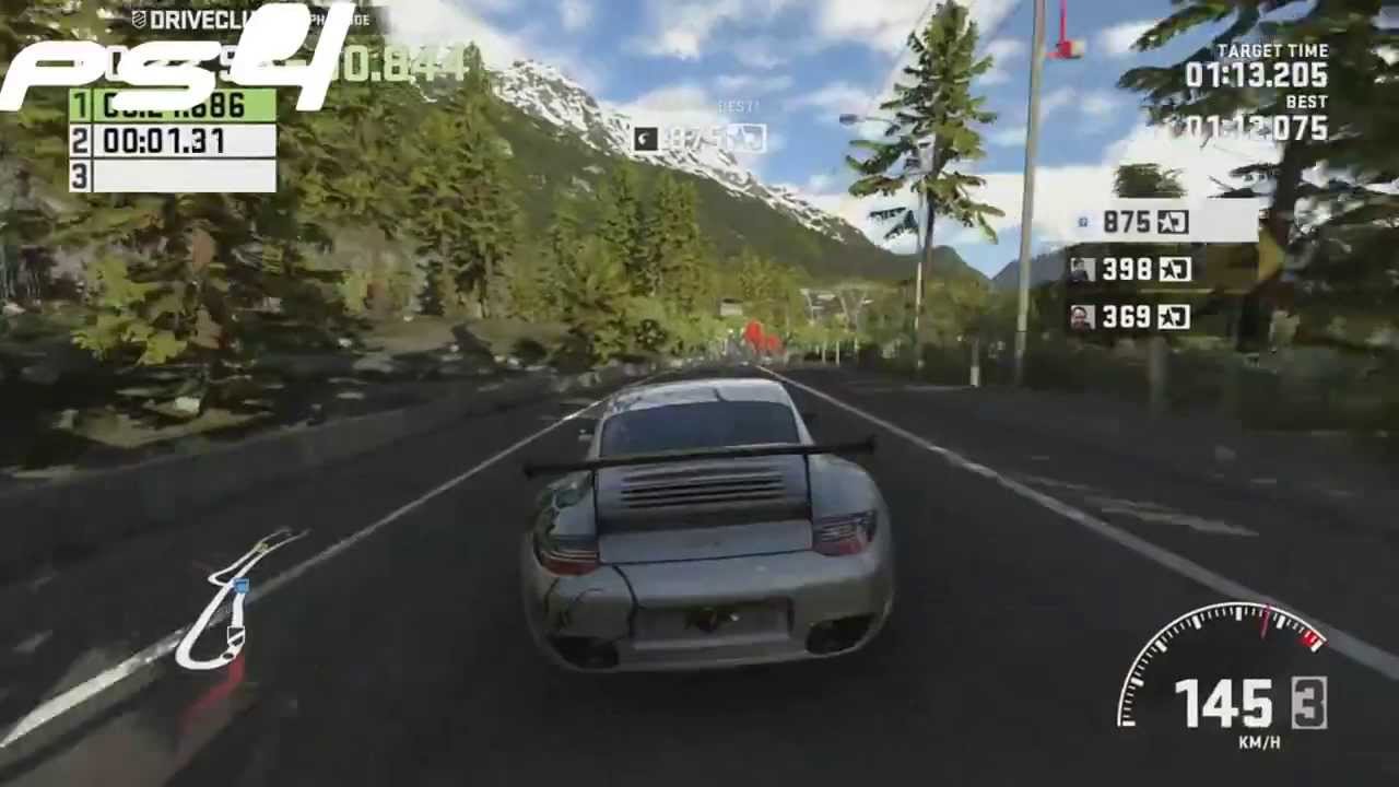 PS1 Vs. PS2 Vs. PS3 Vs. PS4 Gameplay Graphics Comparison Racing [1080p HD]