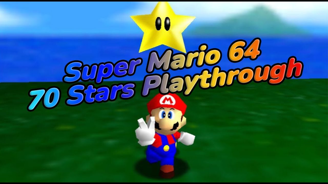 Der erste Schritt... | Super Mario 64 70 Stars Playthrough