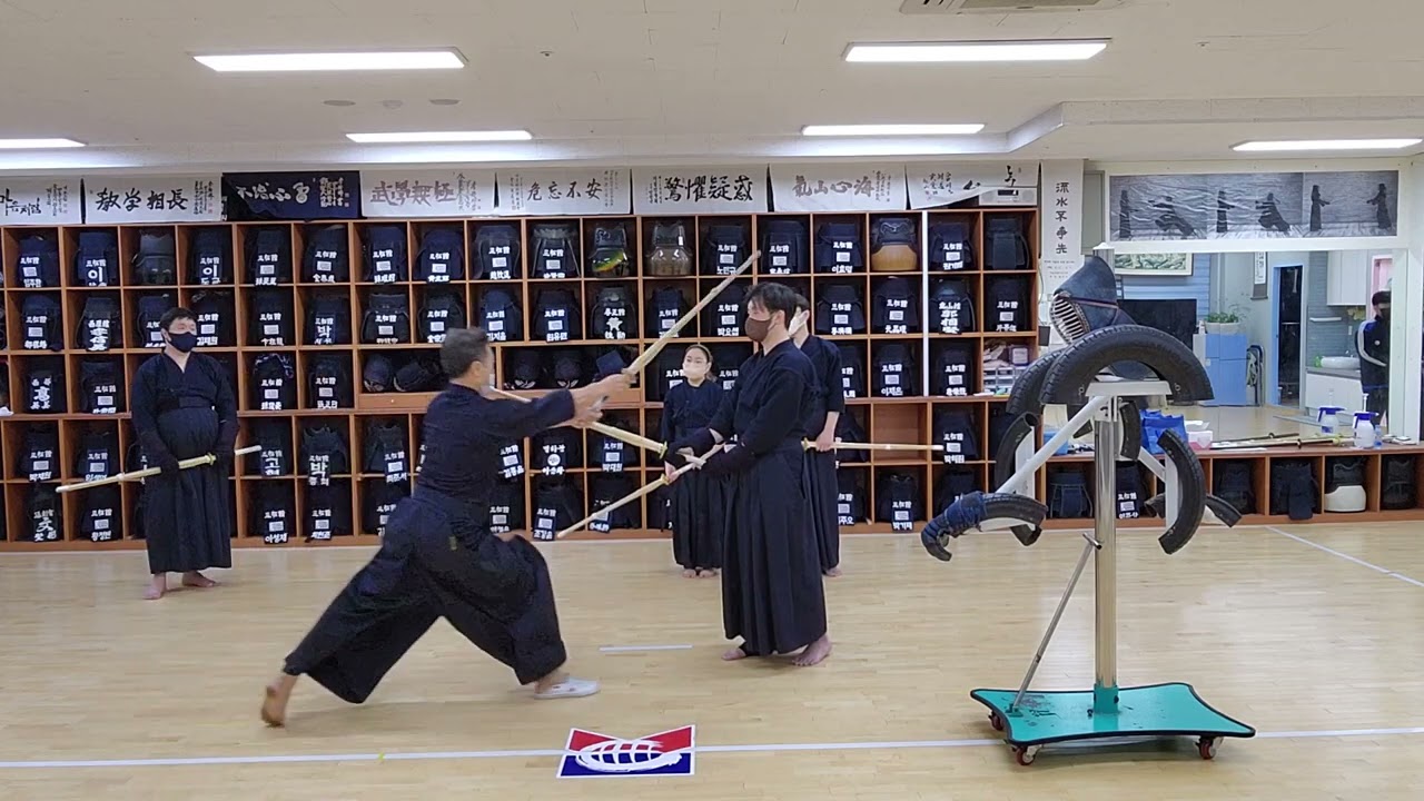 삼송검도관. 5가지머리치기 방법
