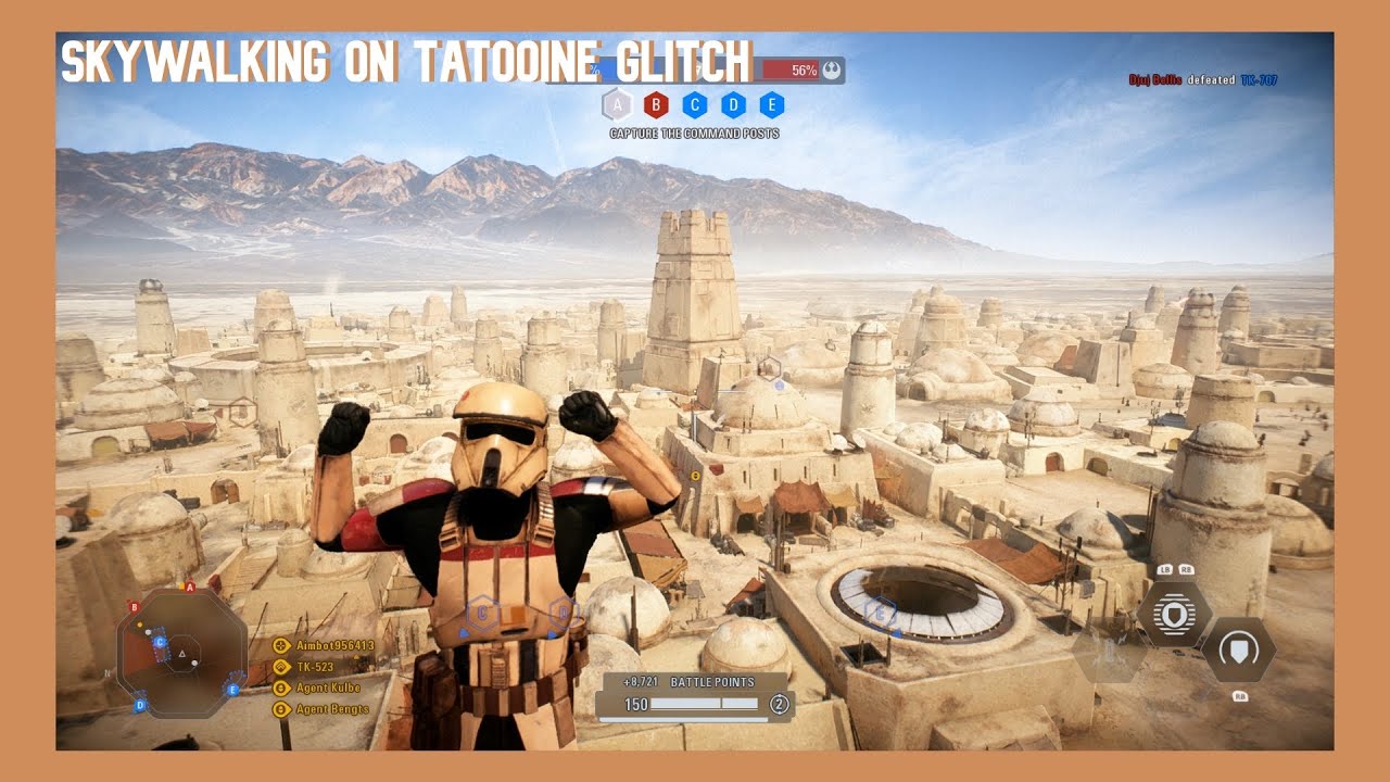 Star Wars Battlefront 2 Skywalking On Tatooine Glitch