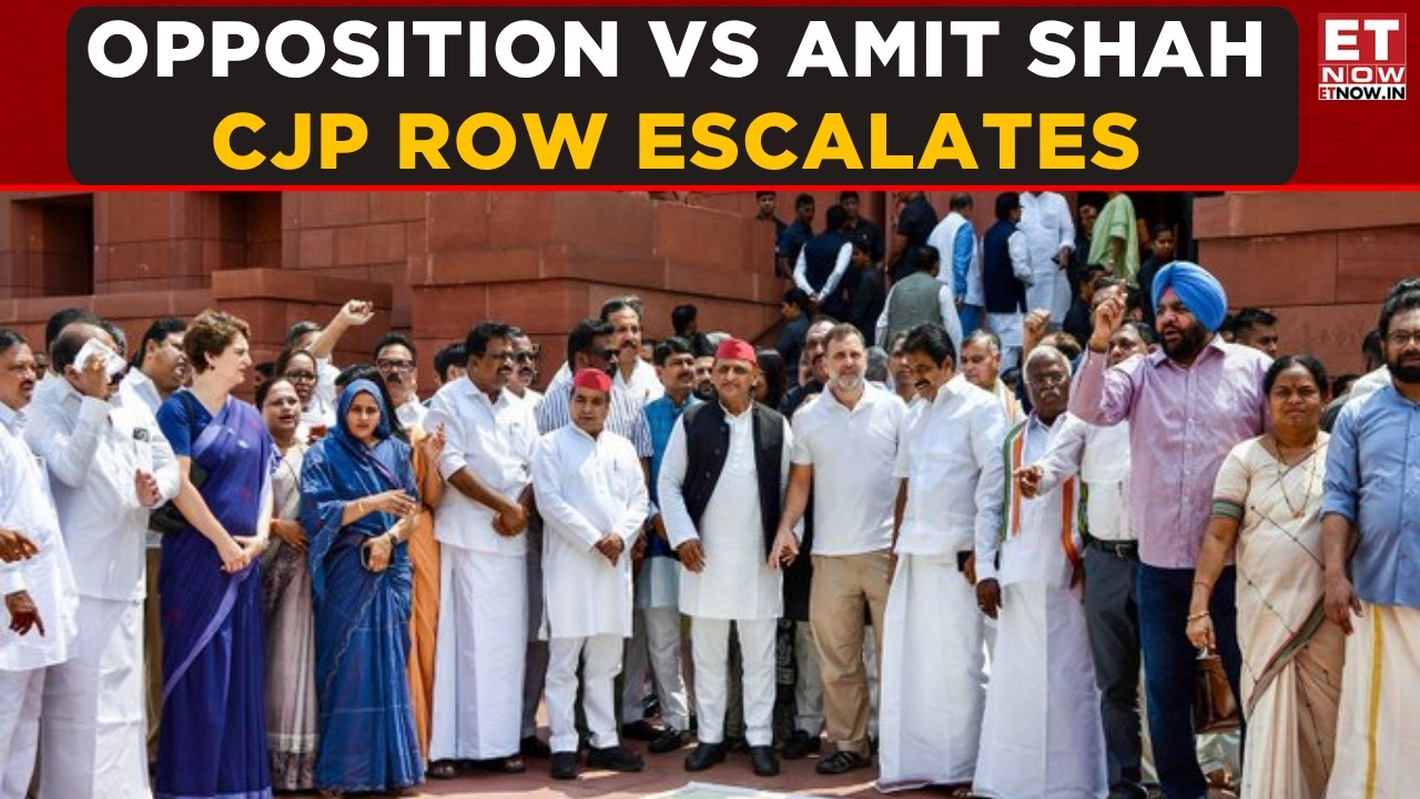 CJP Protest Row Escalates! Opposition MPs Raise Questions Over Alleged Police Action | ET Now