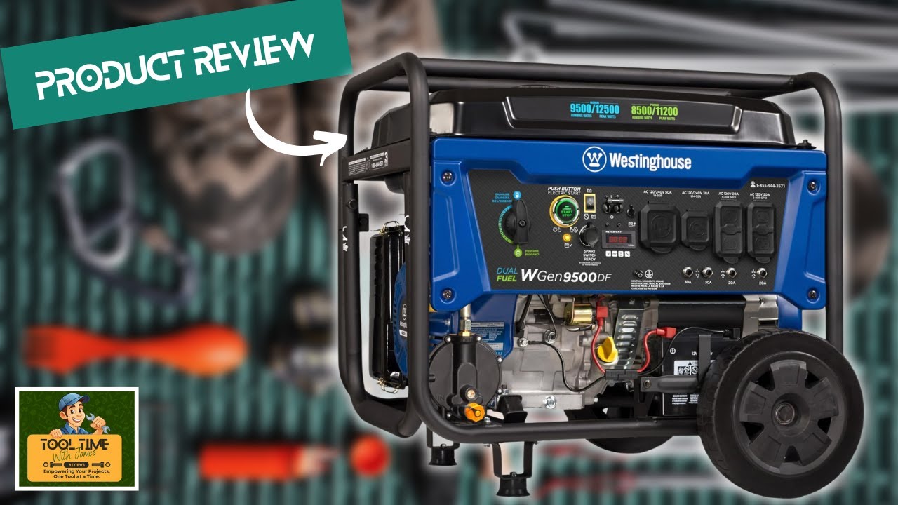 Westinghouse 12,500W Dual-Fuel Portable Generator Pros&Cons Review