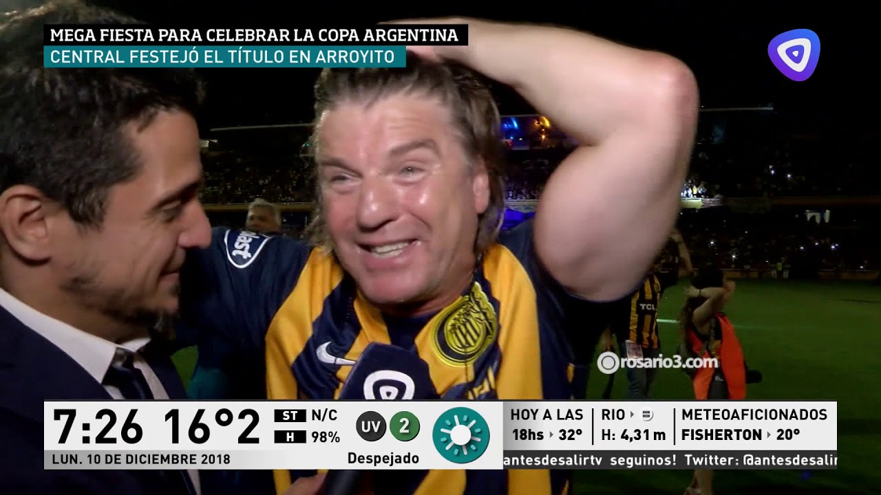 El Canalla festejó la Copa Argentina con su gente en el Gigante