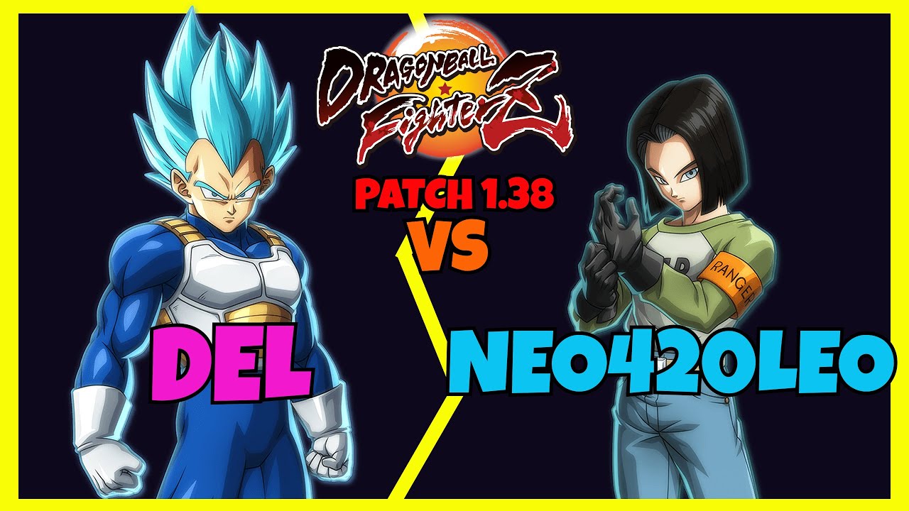 DBFZ - DEL vs NEO420LEO gameplays (Blue Vegeta, Beerus, SSJ Goku vs Cooler, Android 17, Janemba)