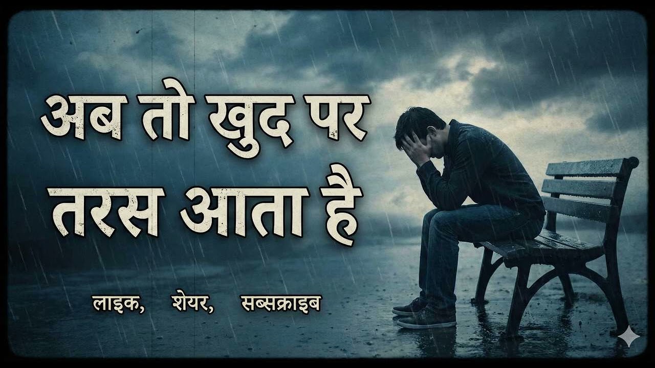 अब तो खुद पर तरस आता है -1 sad song 2026