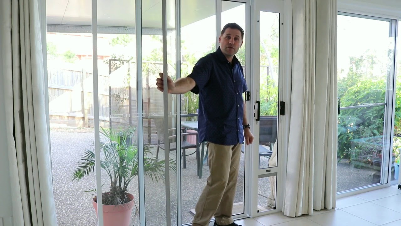 Use both doors + locks without screwing or cutting!