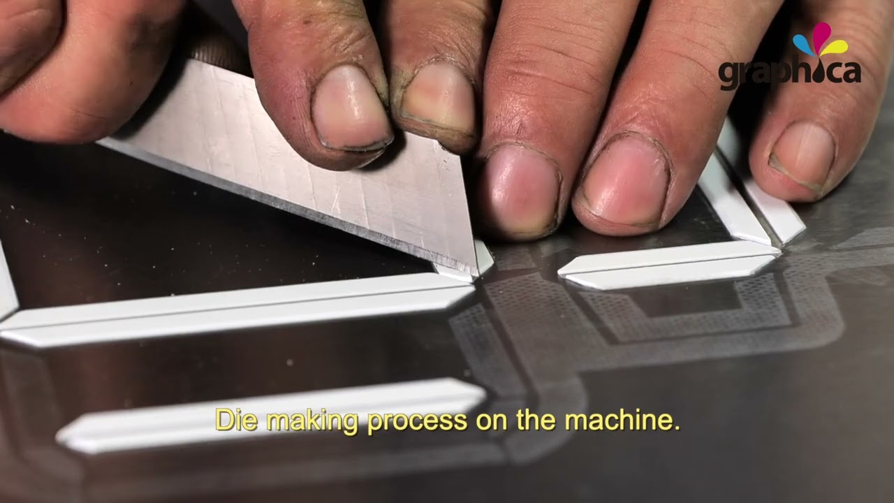 Creasing Matrix Application Method. How to use creasing matrix on auto die cutter!