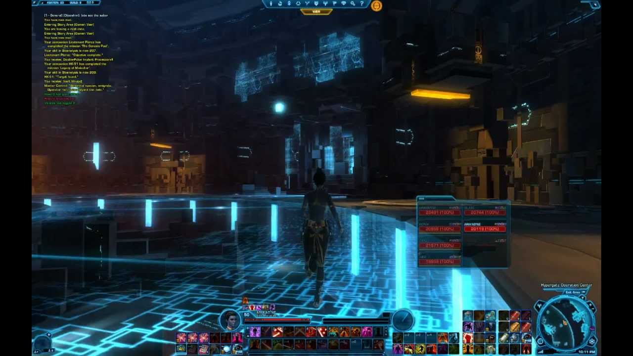 Swtor:  Terror from Beyond - Roaming operator IX room after kill