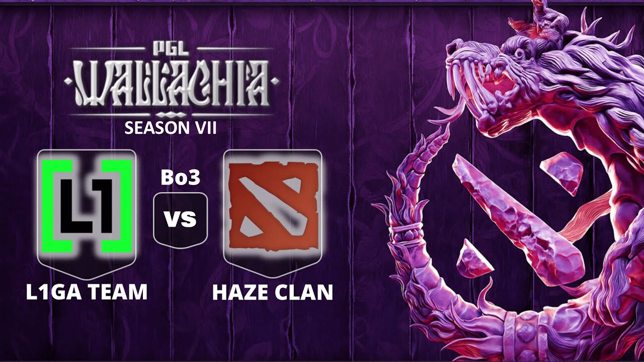 🔴[LIVE] L1GA TEAM vs HAZE CLAN | BO3 | PGL Wallachia #7 EEU CQ #dota2live