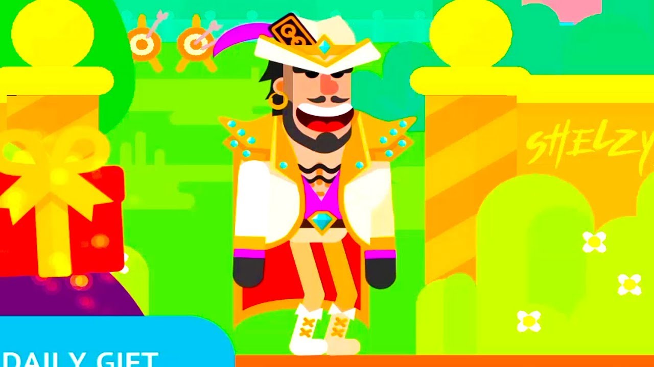 RON GAMBLER (CARD) - Bowmasters - Silver TOURNAMENT - Walkthrough NEW Character
