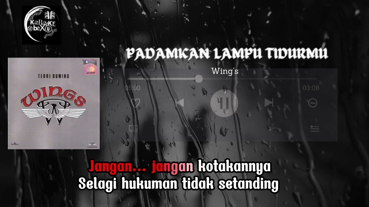 WINGS  Padamkan Lampu Tidurmu ( Karaoke ) ( Minus One ) ( No Vocal )
