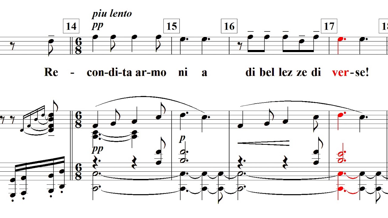 Recondita armonia(from Tosca : 오묘한 조화)  / G. Puccini