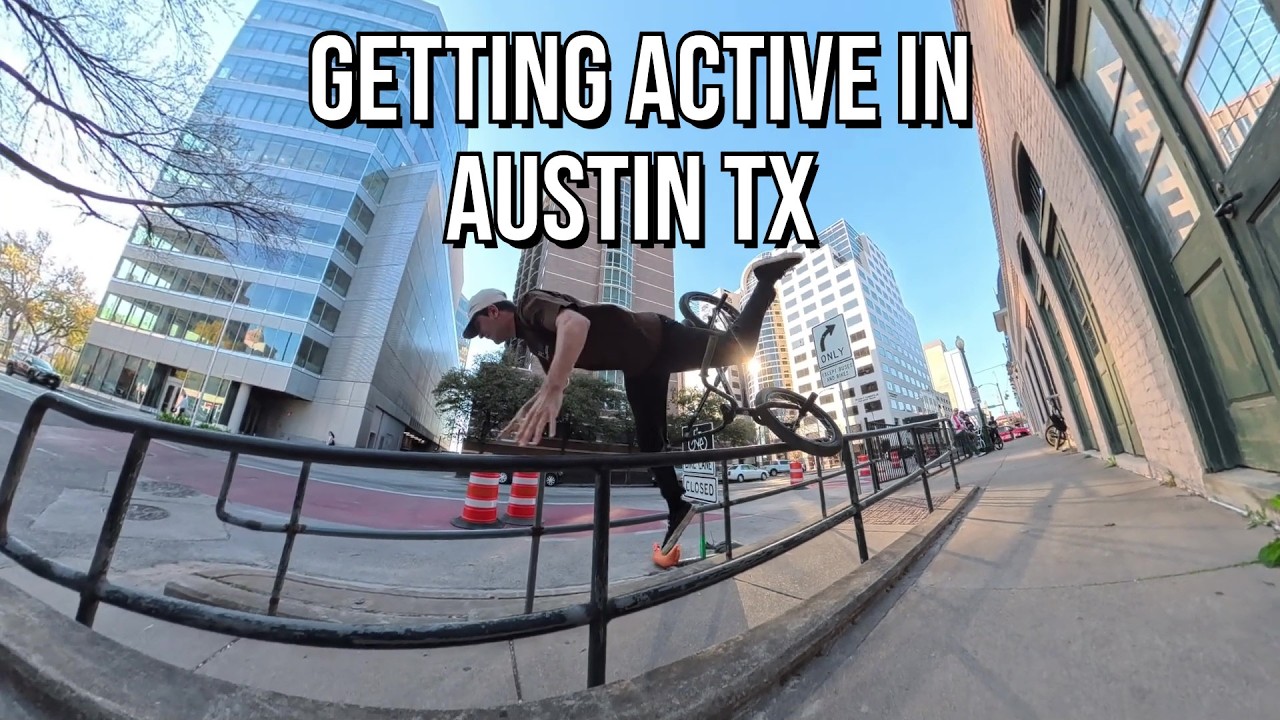 GETTING ACTIVE IN AUSTIN TX! | BMX TRIP - CLIPS & BAILS