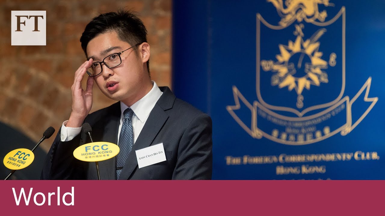 HK independence activist provokes Chinese anger