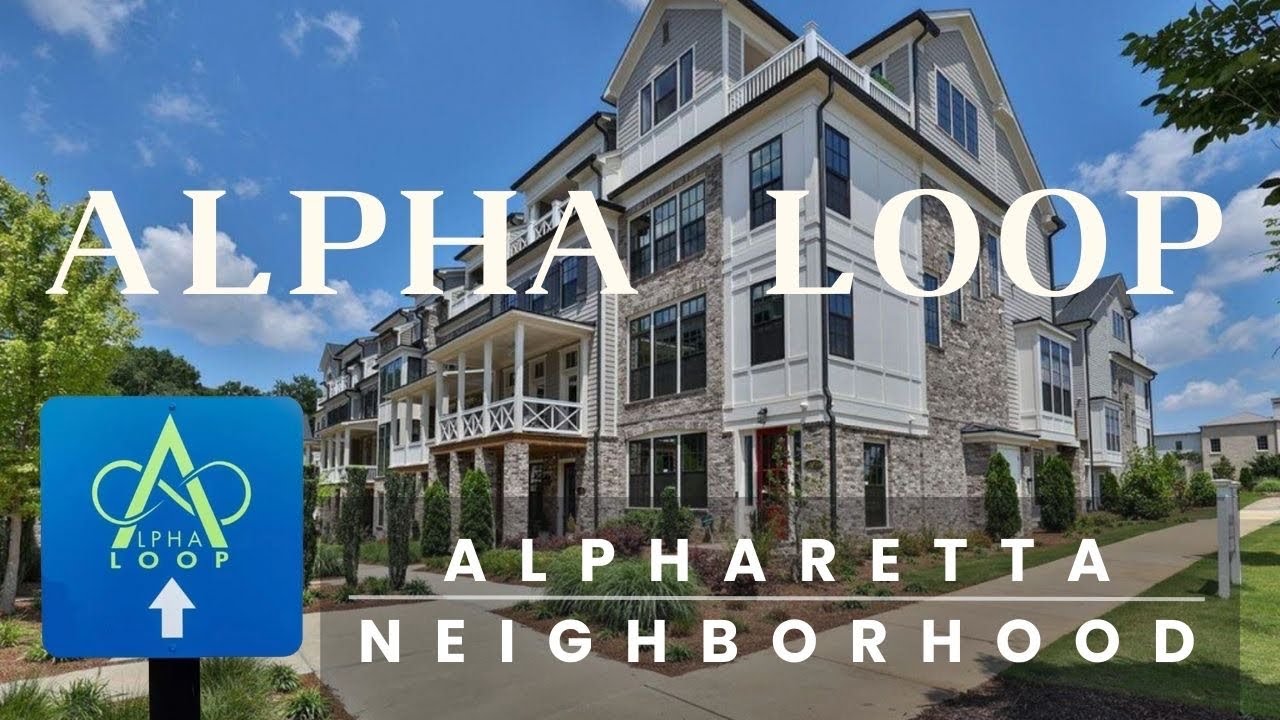 Explore New Build Homes For Sale on the Alpha Loop | Walk From Downtown Alpharetta Ga To Avalon