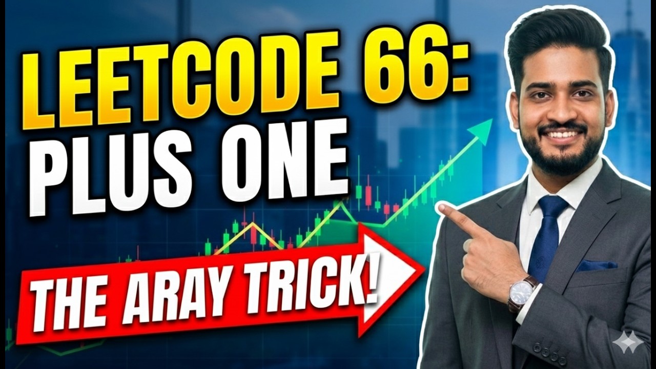 LeetCode 66 Plus One Explained | Java | Pattern 1 : Array Traversal & Simulation