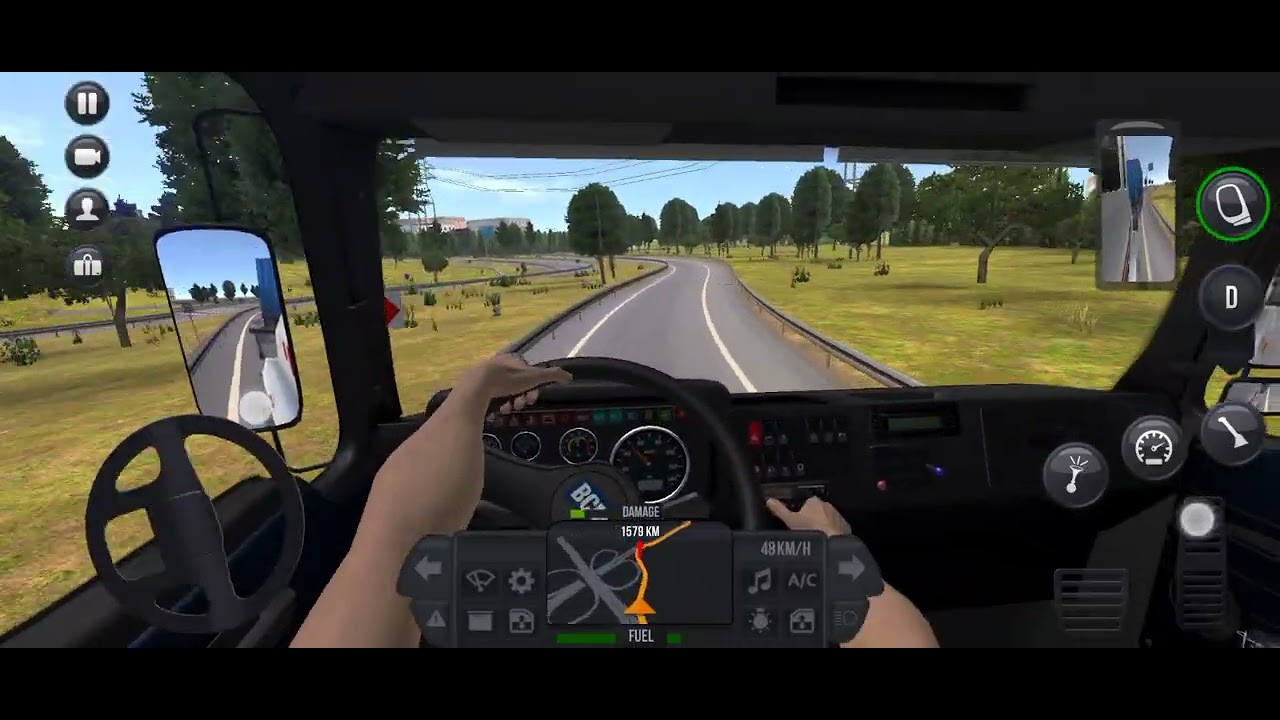 Truck simulator 16 km mission