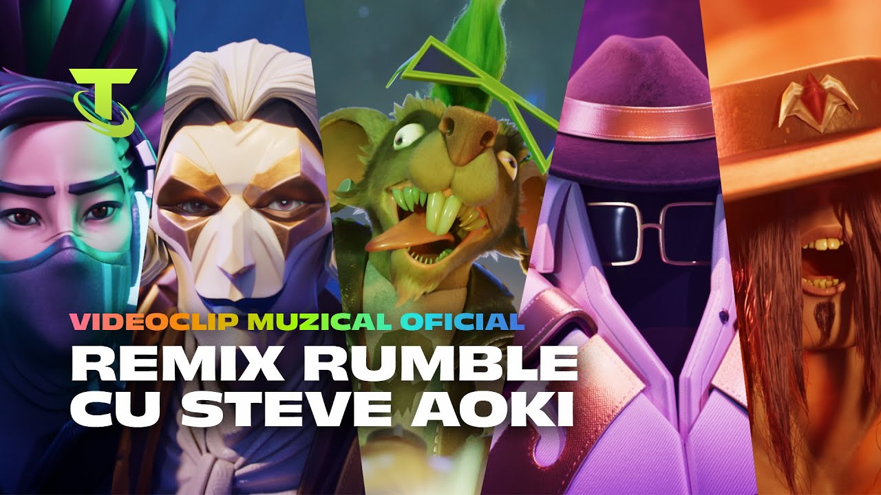 REMIX RUMBLE cu Steve Aoki (videoclip muzical oficial) | Teamfight Tactics