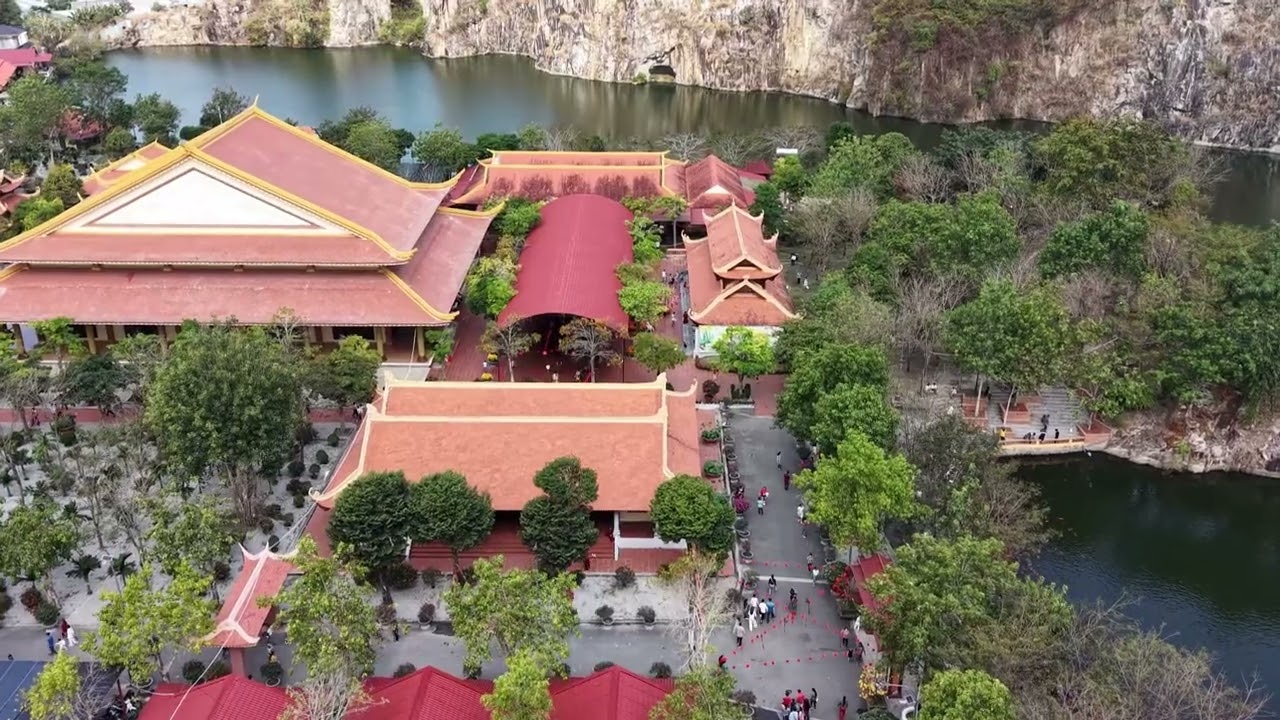 Thiện viện Trúc lâm An Giang ngày mùng 1 tết