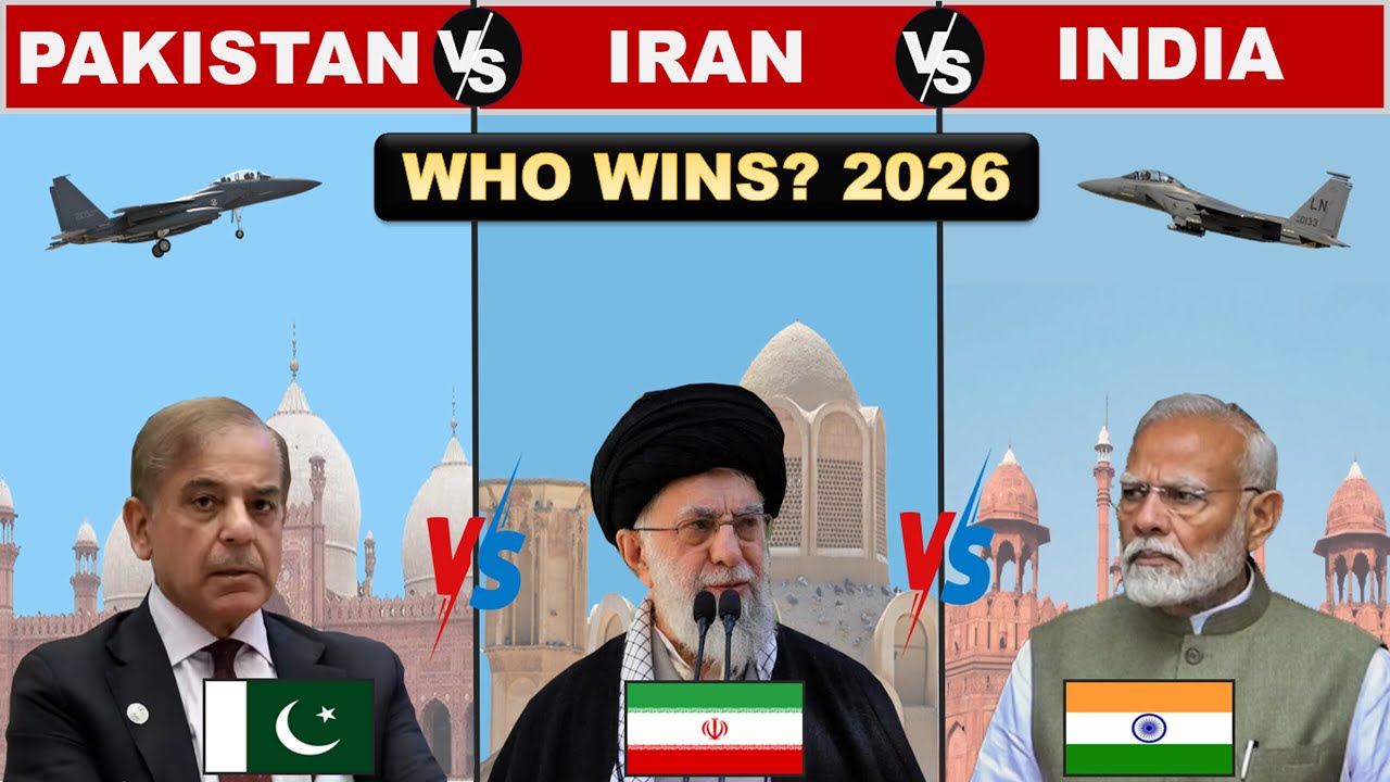 Pakistan vs Iran vs India 2026: Who Rules Southern Asia? 2026 Full Military Comparison