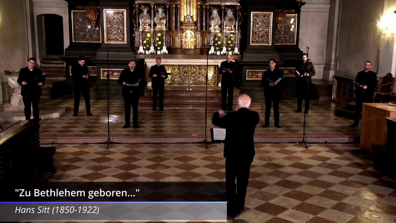 „Zu Bethlehem geboren...“ von Hans Sitt, Vokalensemble Passero