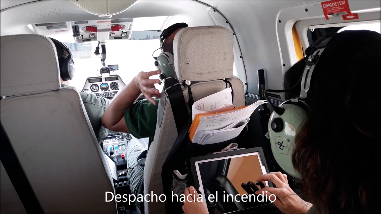 Coordinación de operaciones áreas en Incendios forestales