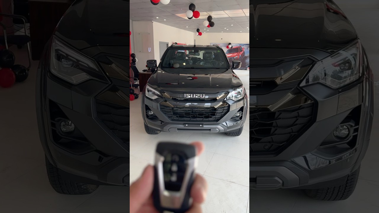 Remote Engine startup of Isuzu D Max 2025 #youtubeshorts #shorts #isuzudmax