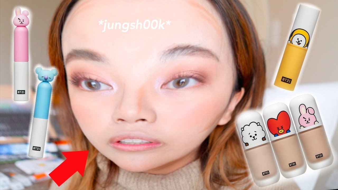 too white but isss ok it’s BTS (BT21 x VT Cosmetics)