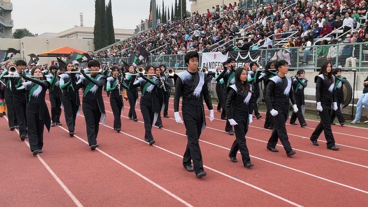 Homestead H.S. Marching Band (Cupertino, CA) - Tournament of Roses Bandfest - December 29, 2024