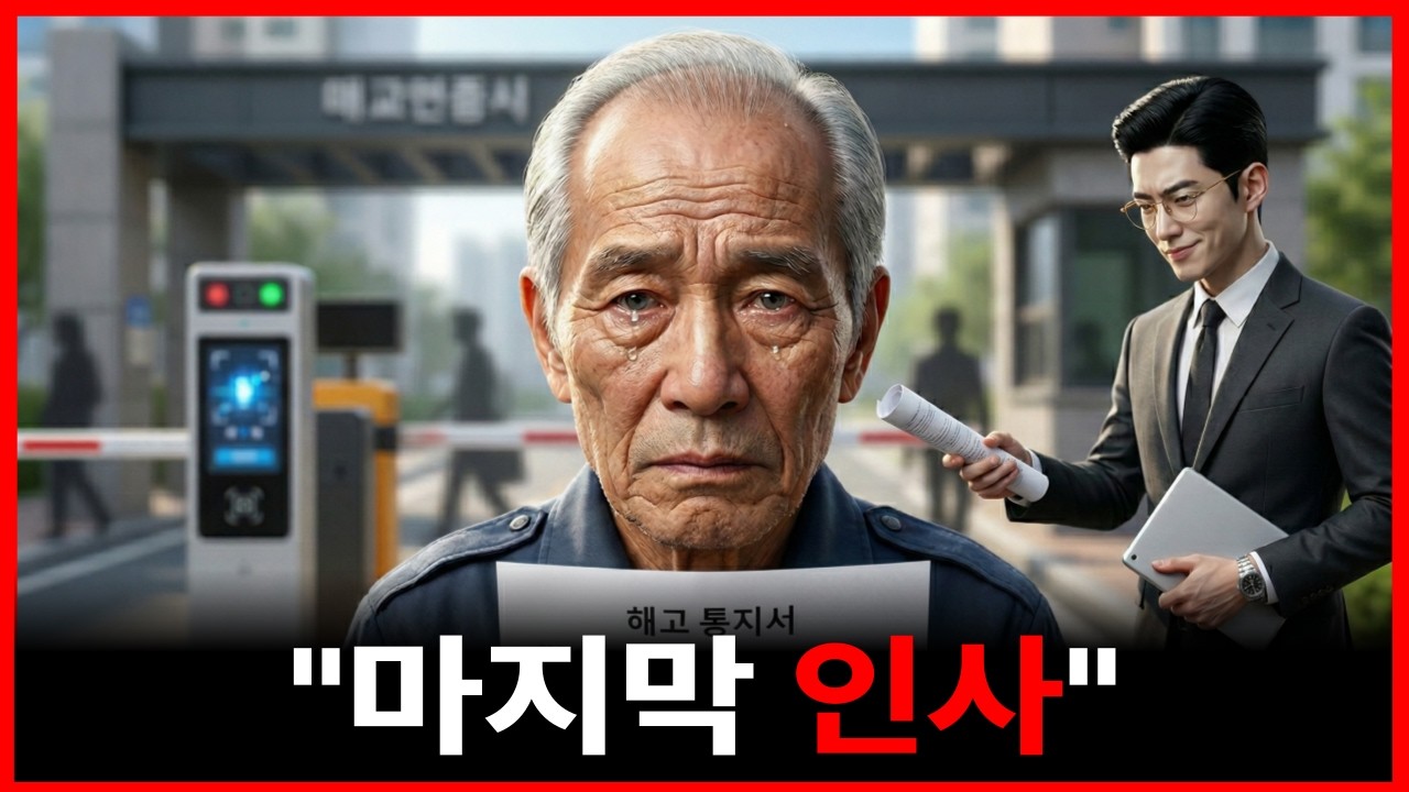 기계에게 일자리 뺏긴 경비원 노인, 따뜻한 인사말 한마디가 인생을 바꿔놓는데…