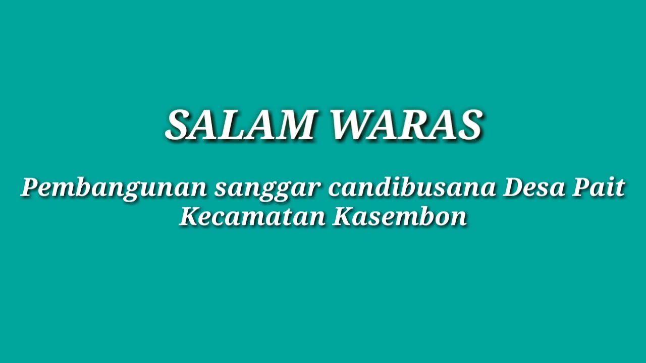 ASMARANDANA (Tembang pangiring sujud)