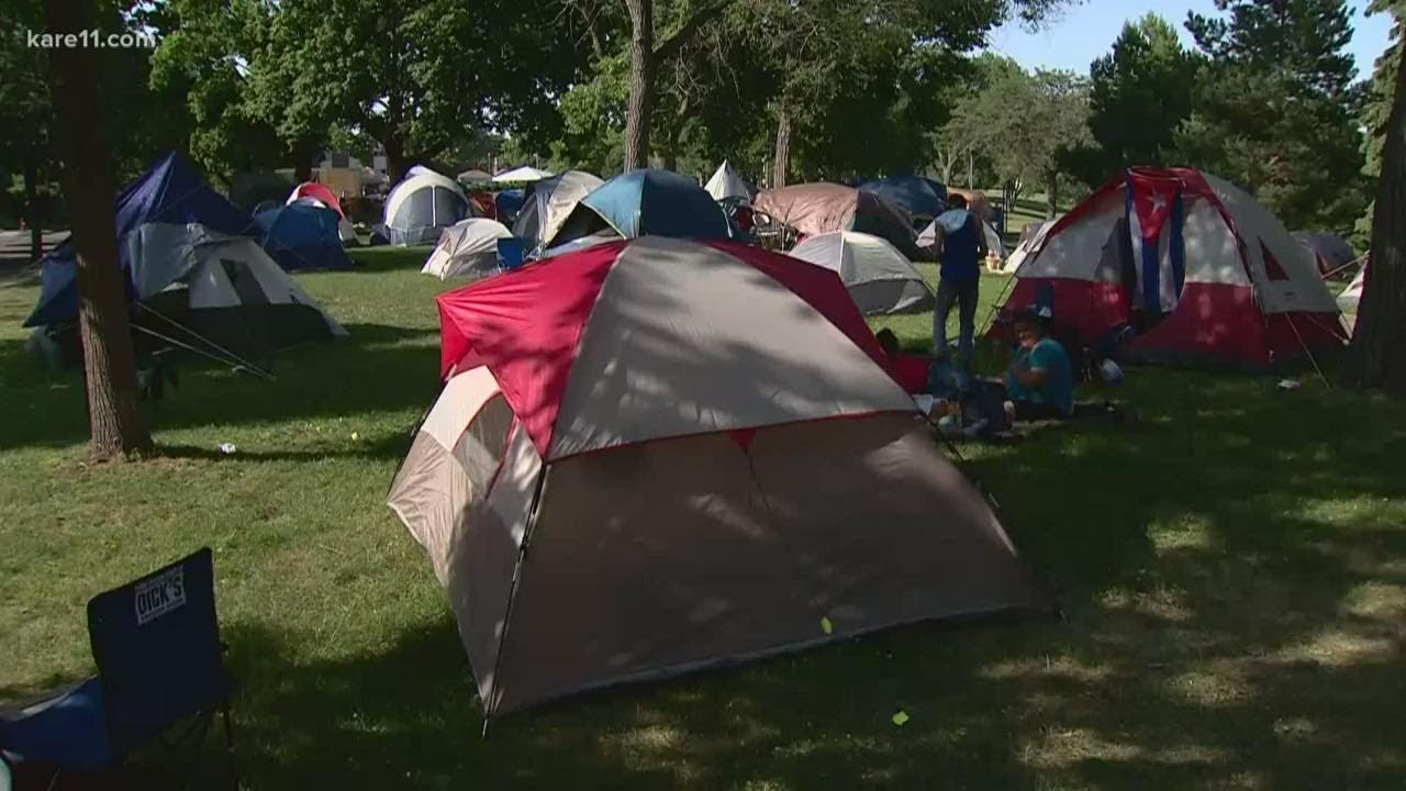 Powderhorn Park homeless camps grow, neighbors demand help