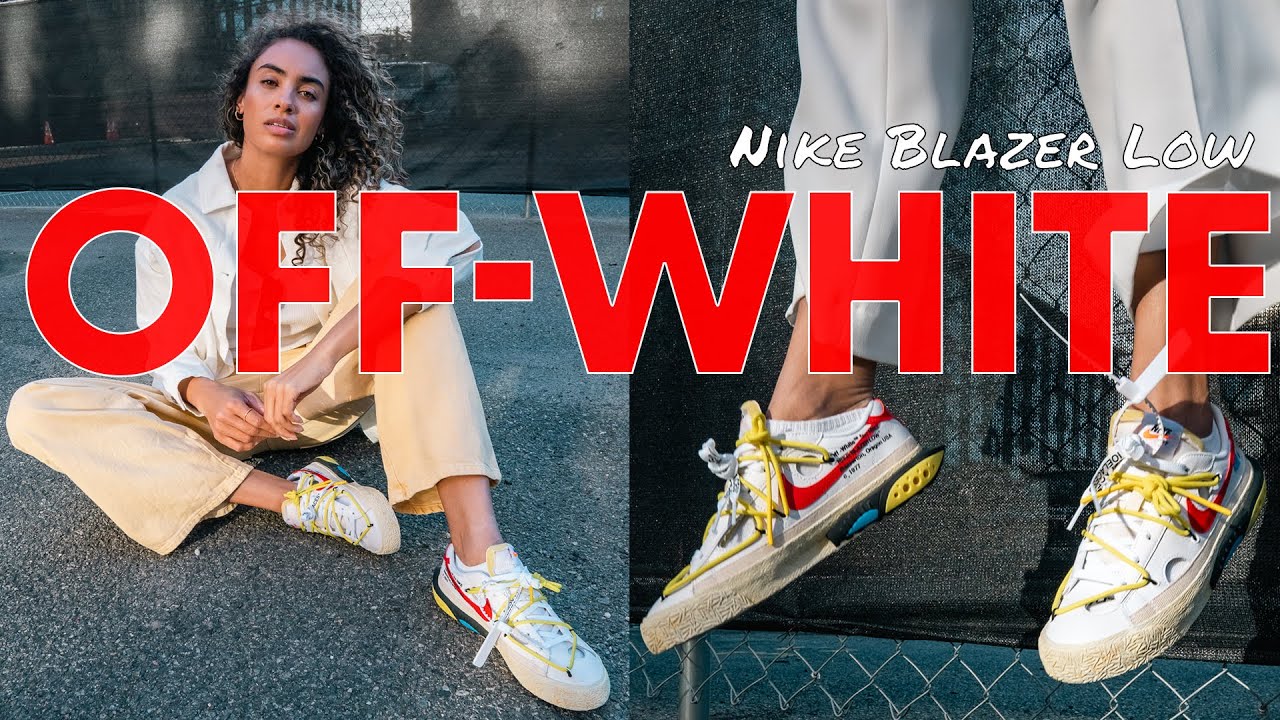 THE BETTER OF THE TWO?  Nike x Off White Blazer Low University Red On Foot Review How to Style