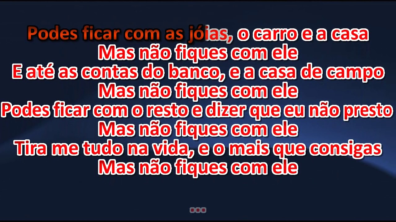 Ágata - Comunhão de Bens (Karaoke Version)