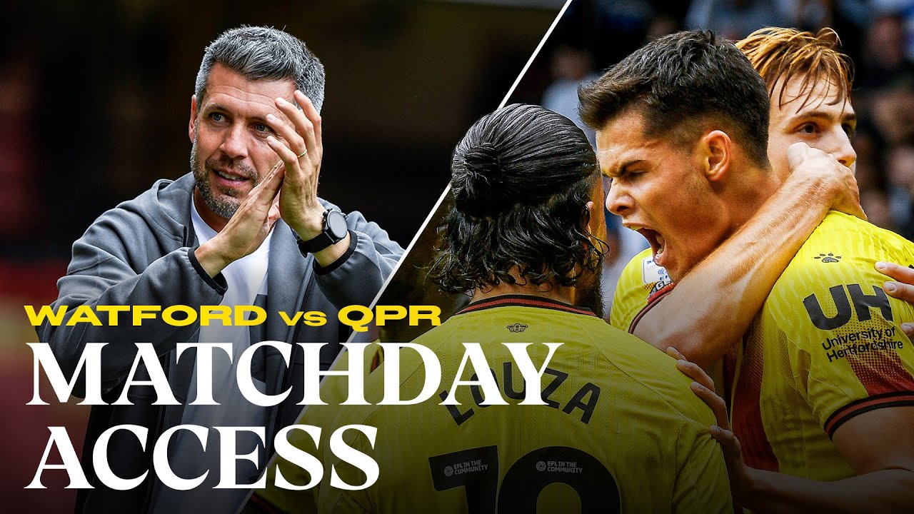 LUCA STRIKES TWICE! 😄 | QPR Matchday Access 🎞️